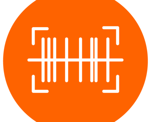 scan items onto a invoice