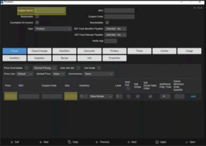 Create an item 1