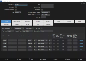 Create an item 2