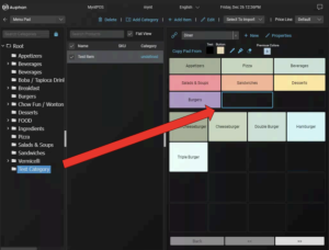 add to menu pad