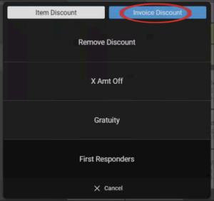 invoice discount