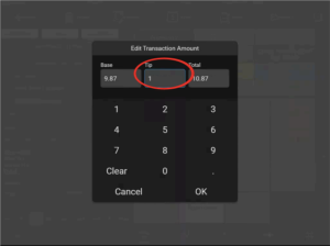 tip adjusted